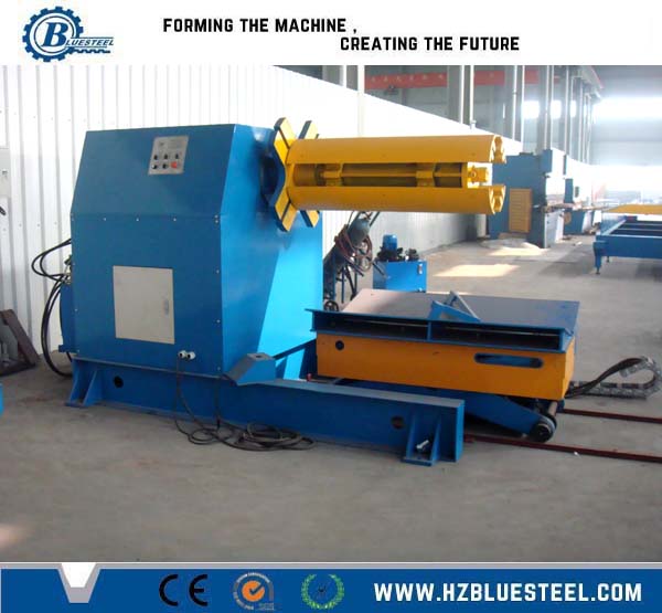 10T hydraulic decoiler with coil car
